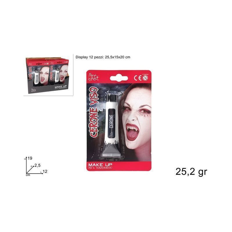 CERONE BIANCO IN BLISTER EAN 8033113449420 INGROSSO TRUCCHI DI CARNEVALE