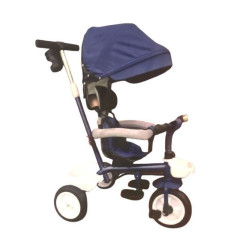 INGROSSO GIOCATTOLI TRICICLO IAGO 180 GRADI REVERSIBILE BLU 8053830357563 TRE RUOTE PER BIMBI TRICICLI