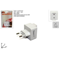 INGROSSO CASALINGHI SPINA INTERMITTENZA PER LED 8033113363597 FERRAMENTA E IDRAULICA SPINE E CIABATTE