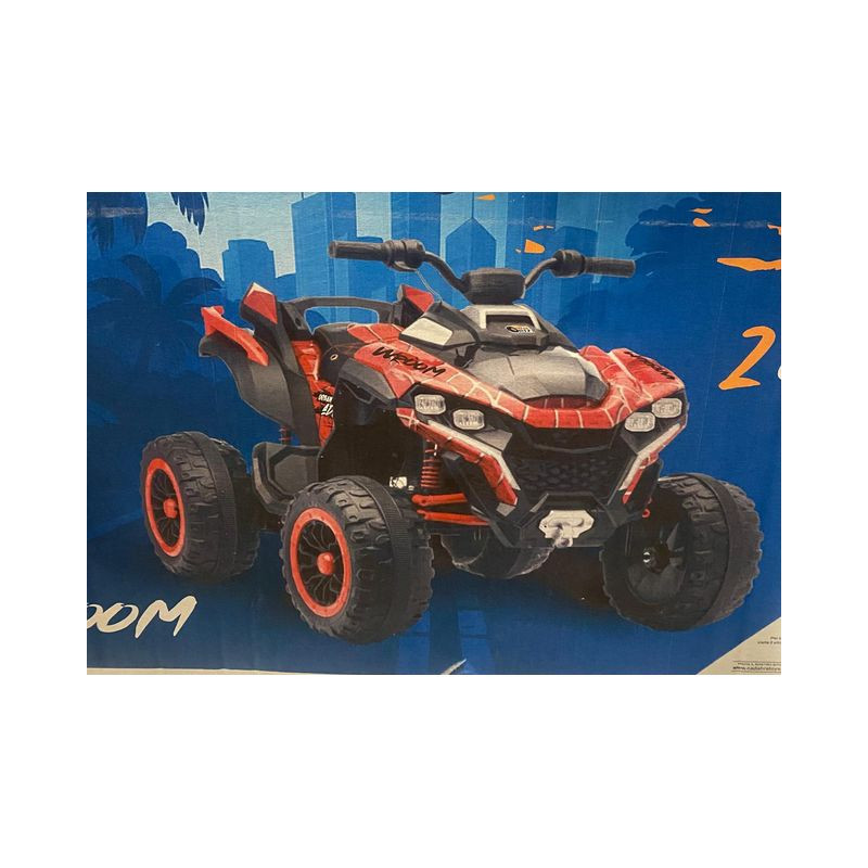 QUAD GRAFFITI RED ELETT. 24V C/LUCI LED EAN 8058753931555 INGROSSO AUTO E MOTO ELETTRICHE QUAD GRAFFITI RED ELETT. 24V C/LUCI LED EAN 8058753931555 INGROSSO AUTO E MOTO ELETTRICHE