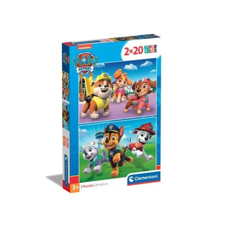 PUZZLE PZ.2X20 PAW PATROL 24800 EAN 8005125248001 INGROSSO PUZZLE CLASSICI
