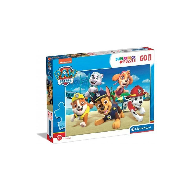 PUZZLE MAXI PZ.60 PAW PATROL 26591 EAN 8005125265916 INGROSSO PUZZLE CLASSICI
