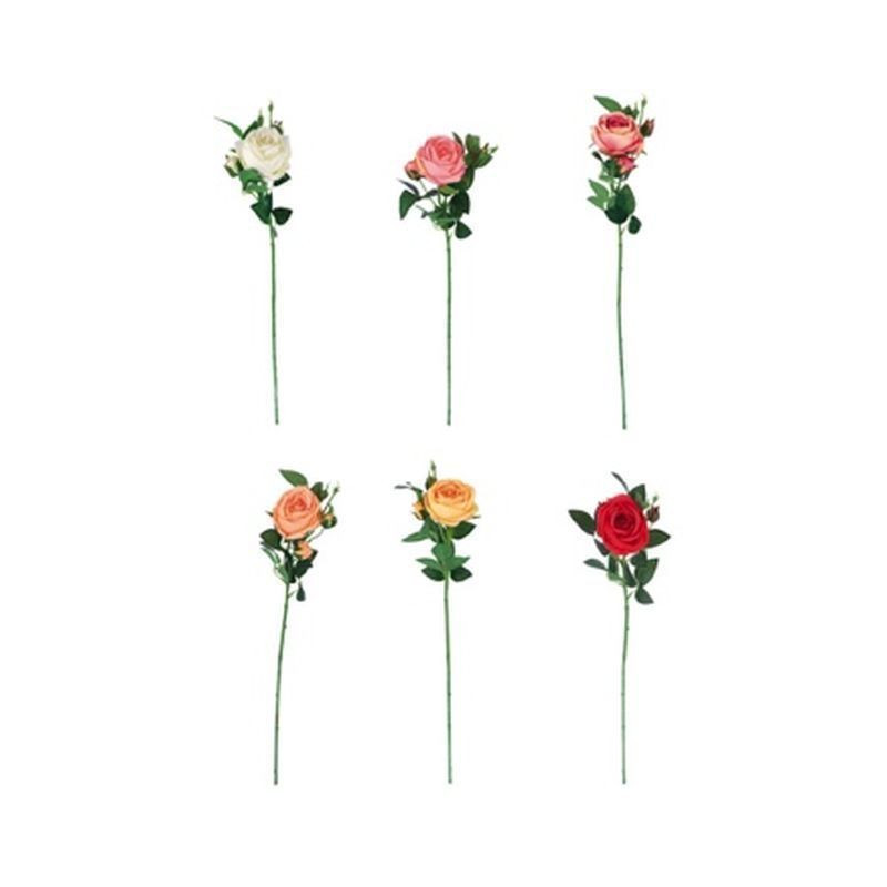 ROSA 2BOC PER DECORAZ ASS6COL CM71 EAN 8021785800434 INGROSSO FESTA INNAMORATI