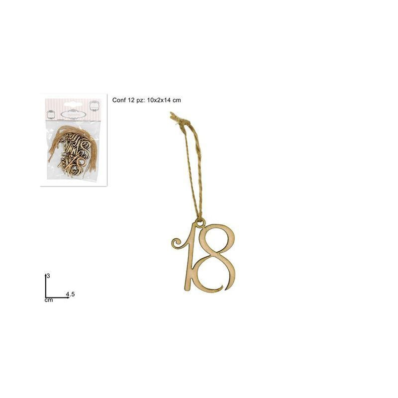 APPENDINI LEGNO N.18 SET 12PZ EAN 8034048503294 INGROSSO ACCESSORI PARTY APPENDINI LEGNO N.18 SET 12PZ EAN 8034048503294 INGROSSO ACCESSORI PARTY