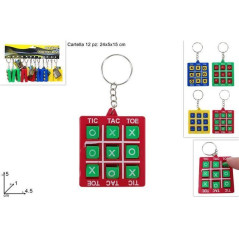 INGROSSO PORTACHIAVI TRIS COL ASS IN CARTELLA 8034048671580 IDEE REGALO PORTACHIAVI