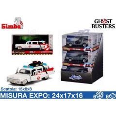 INGROSSO MODELLINI VEICOLI GHOSTBUSTER ECTO-1 1:32 DIE-CA 4006333064555 MACCHININE MODELLINI AUTO