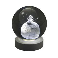 INGROSSO BOMBONIERE SFERA D80MM ANGELO B. BIANCA ILL. USB 8059916194893 IDEE REGALO BOMBONIERE