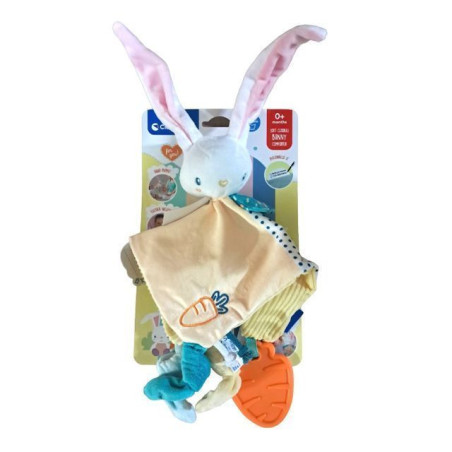 COMFORTER CONIGLIETTO COCCOLE 17599 EAN 8005125175994 INGROSSO BABY CLEMENTONI