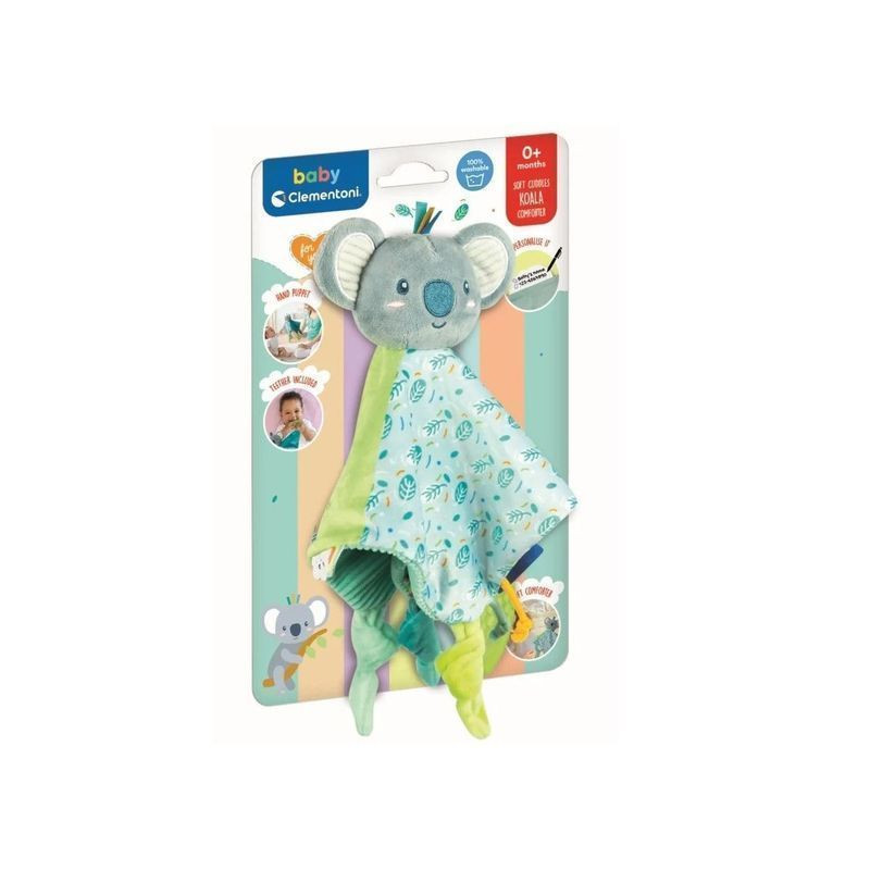 COMFORTER KOALA COCCOLE 17613 EAN 8005125176137 INGROSSO BABY CLEMENTONI