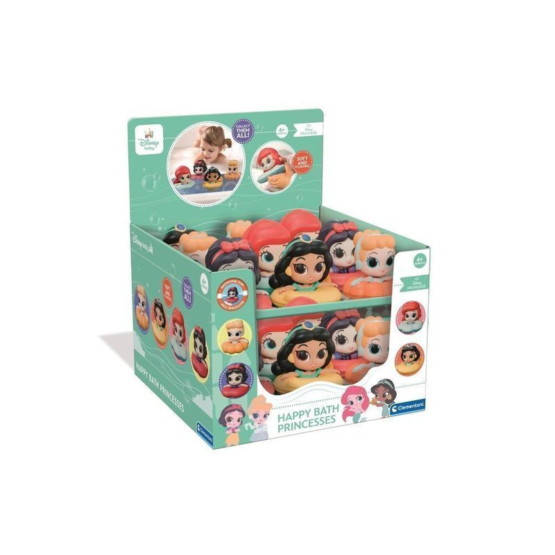 DISNEY BATH TOY - PRINCESS 17625 EAN 8005125176250 INGROSSO BABY CLEMENTONI