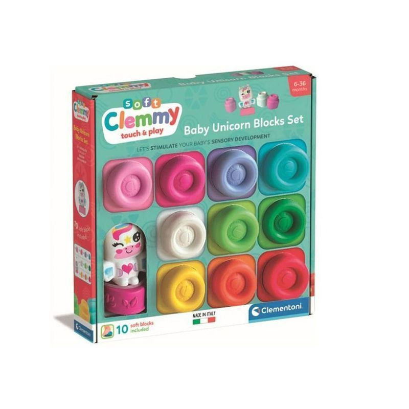 CLEMMY SET 10 BLOCCHI UNICORNO 17630 EAN 8005125176304 INGROSSO BABY CLEMENTONI CLEMMY SET 10 BLOCCHI UNICORNO 17630 EAN 8005125176304 INGROSSO BABY CLEMENTONI
