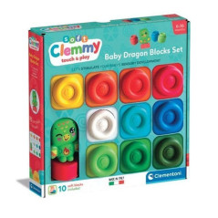 INGROSSO GIIOCHI PRIMA INFANZIA CLEMMY SET 10 BLOCCHI DRAGON 17980 8005125179800 GIOCHI CLEMENTONI BABY CLEMENTONI