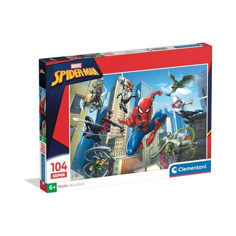 PUZZLE PZ.104 SUPER SPIDER MAN 25014 EAN 8005125250141 INGROSSO PUZZLE PER BIMBI PUZZLE PZ.104 SUPER SPIDER MAN 25014 EAN 8005125250141 INGROSSO PUZZLE PER BIMBI