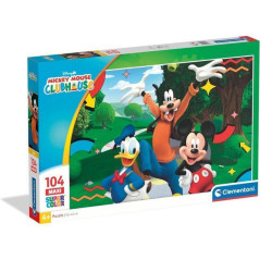 INGROSSO GIOCATTOLI DIDATTICI PUZZLE PZ.104 MAXI MICKEY MOUSE C. 25018 8005125250189 GIOCHI PUZZLE PER BIMBI