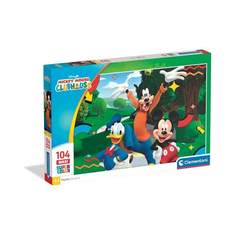 PUZZLE PZ.104 MAXI MICKEY MOUSE C. 25018 EAN 8005125250189 INGROSSO PUZZLE PER BIMBI