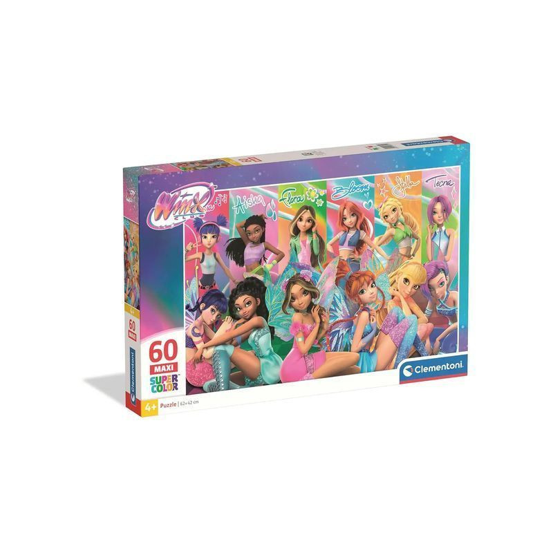 PUZZLE MAXI PZ.60 WINX 26301 EAN 8005125263011 INGROSSO PUZZLE PER BIMBI