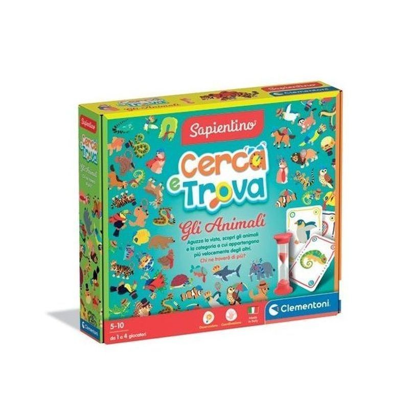 CERCA E TROVA GLI ANIMALI 16700 EAN 8005125167005 INGROSSO GIOCHI SAPIENTINO CERCA E TROVA GLI ANIMALI 16700 EAN 8005125167005 INGROSSO GIOCHI SAPIENTINO