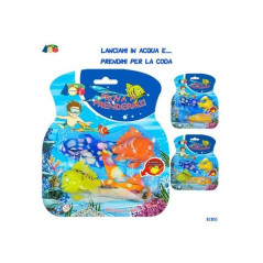 INGROSSO GIOCATTOLI SET 2 PESCI C/CODA LUNGA PROVA A PREND. 8057438024391 EDICOLA GIOCHI DA EDICOLA