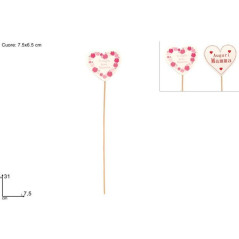 INGROSSO ACCESSORI FESTA SPILLONE CUORE FESTA DELLA MAMMA 2ASS 8034048689387 ARTICOLI PER FESTE ACCESSORI PARTY
