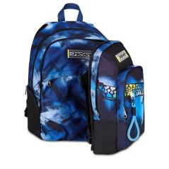 INGROSSO CARTOLERIA ZAINO DUAL DETACH SEVEN BLU FUSION 8055714329499 ZAINO SEVEN ZAINI SCUOLA
