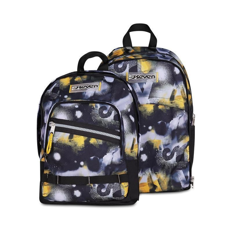 ZAINO DUAL DETACH SEVEN GOLDEN PAINT EAN 8055714329543 INGROSSO ZAINI SCUOLA