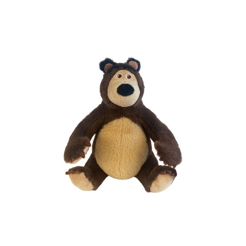 PELUCHE SEDUTO MASHA E ORSO 18CM EAN 8055305432256 INGROSSO PELUCHE MORBIDOSI