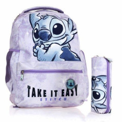 SCHOOL SET STITCH -ZAINO+BUSTINA EAN 8023650044929 INGROSSO ZAINI SCUOLA