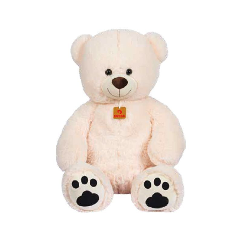 ORSO PANNA 80CM BIANCHINO C/ZAMPE RICAM. EAN 8009549298956 INGROSSO PELUCHE MORBIDOSI