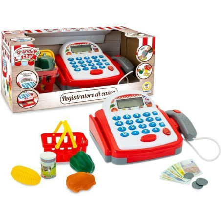 REGISTRATORE DI CASSA C/SCANNER EAN 8017967689553 INGROSSO GIOCHI SUPERMERCATO