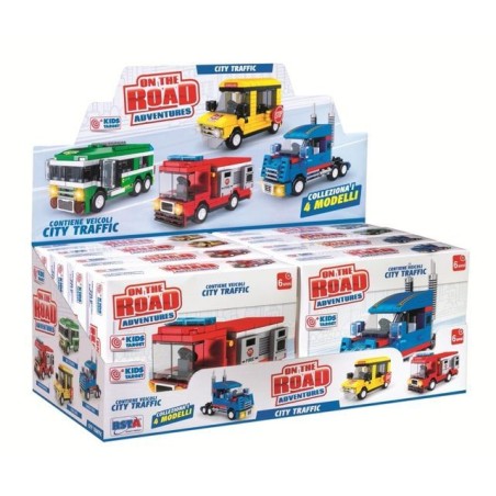 COSTRUZIONI KIDS TARGET 4 VEICOLI EAN 8004817122810 INGROSSO GIOCHI DA EDICOLA