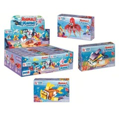 COSTRUZIONI POCKET ANIMALI MARINI 12 ASS EAN 8004817121066 INGROSSO GIOCHI DA EDICOLA