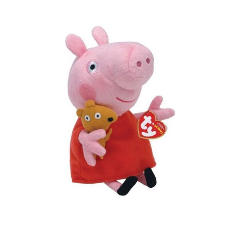 BEANIE PEPPA PIG 20CM EAN 0008421461288 INGROSSO PELUCHE TY