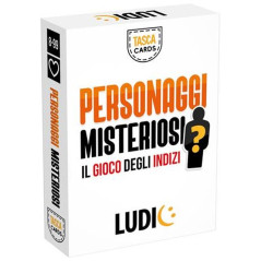 TASCACARDS PERSONAGGI MISTERIOSI EAN 8056214164078 INGROSSO GIOCHI DI CARTE