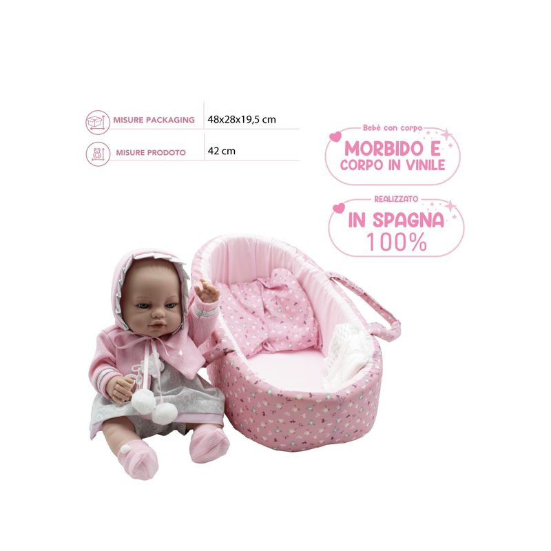 BAMBOLOTTO CORPO VINILE 42CM VESTITO ROS EAN 80010746 INGROSSO BAMBOLE PUBBLICIZZATE BAMBOLOTTO CORPO VINILE 42CM VESTITO ROS EAN 80010746 INGROSSO BAMBOLE PUBBLICIZZATE