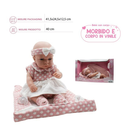 EVA NEWBORN DELUXE R EAN 8056894905701 INGROSSO BAMBOLE PUBBLICIZZATE