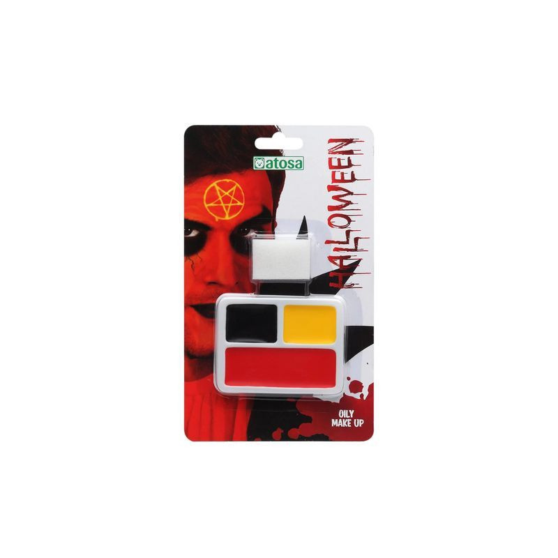 TRUCCO HALLOWEEN ASS. 20X12CM BLISTER EAN 8422259396659 INGROSSO TRUCCHI DI CARNEVALE