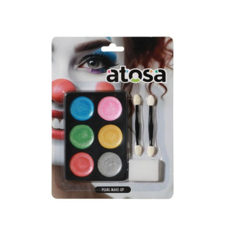 TRUCCO PERLATO 20X15CM BLISTER EAN 8422259825210 INGROSSO TRUCCHI DI CARNEVALE
