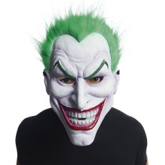 MASCHERA JOKER C/CAPELLI PER ADULTI EAN 0082686204071 INGROSSO MASCHERE DI HALLOWEEN