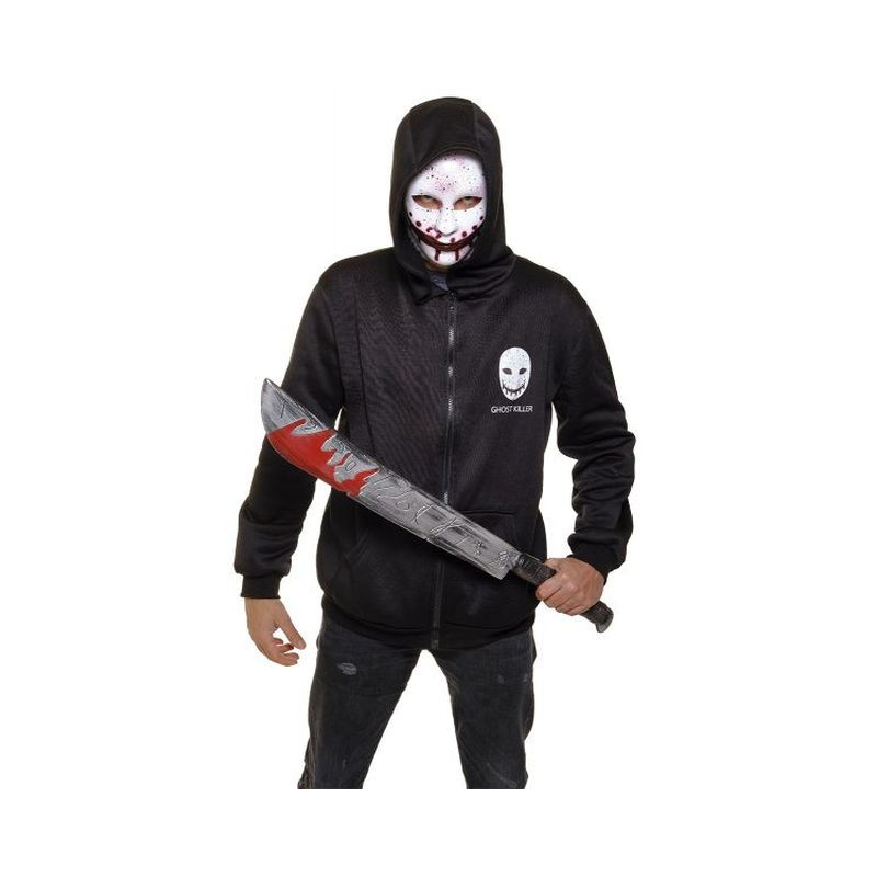 COSTUME ADULTO FANTASMA ASSASSINO EAN 8422971088597 INGROSSO COSTUMI HALLOWEEN ADULTI