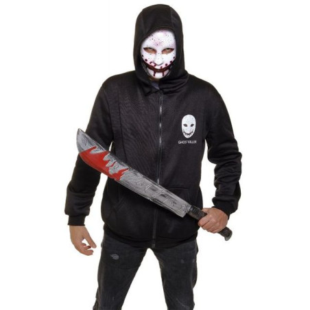 COSTUME ADULTO FANTASMA ASSASSINO EAN 8422971088597 INGROSSO COSTUMI HALLOWEEN ADULTI