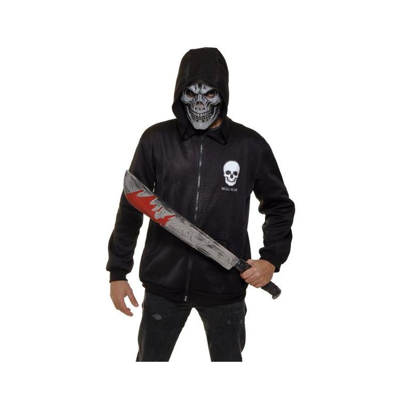 COSTUME ADULTO TESCHIO ASSASSINO EAN 8422971088580 INGROSSO COSTUMI HALLOWEEN ADULTI
