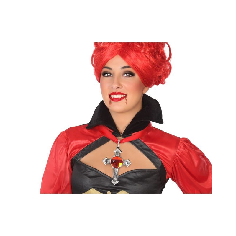 CIONDOLO CROCE 50 CM ARGENTATO EAN 8422259582106 INGROSSO COLLANE HALLOWEEN CIONDOLO CROCE 50 CM ARGENTATO EAN 8422259582106 INGROSSO COLLANE HALLOWEEN