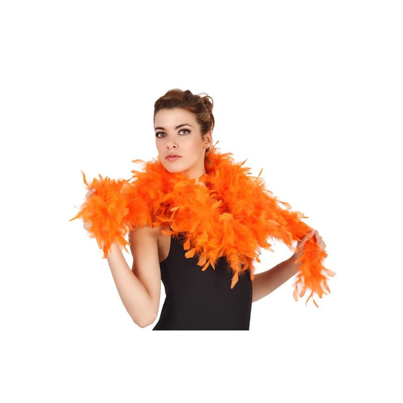 BOA IN PIUME ARANCIONE 40G EAN 8422259838166 INGROSSO SET TRAVESTIMENTI HALLOWEEN BOA IN PIUME ARANCIONE 40G EAN 8422259838166 INGROSSO SET TRAVESTIMENTI HALLOWEEN