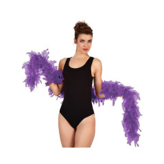 BOA IN PIUME VIOLA 40G EAN 8422259838173 INGROSSO SET TRAVESTIMENTI HALLOWEEN