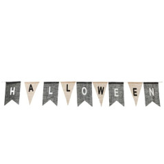 GHIRLANDA 215 CM BANDIERINE HALLOWEEN EAN 8422259791775 INGROSSO FESTONI E ADDOBBI HALLOWEEN