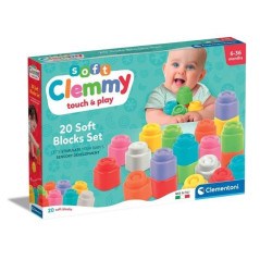 CLEMMY SET 20 BLOCCHI 19587 EAN 8005125195879 INGROSSO GIOCHI PRIMA INFANZIA