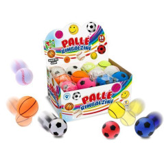PALLINE RIMBALZINE SPORT 6 ASS EAN 8017967514718 INGROSSO GIOCHI DA EDICOLA