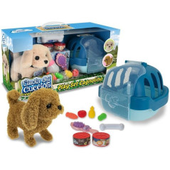 PLAYSET CAGNOLINO CON TRASPORTINO EAN 8017967805243 INGROSSO ANIMALI GIOCATTOLO