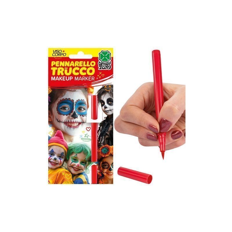 PENNARELLO TRUCCO VISO/CORPO ROSSO IN BL EAN 8004761173029 INGROSSO TRUCCHI DI CARNEVALE