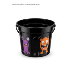 CESTA ZUCCA 20X15CM 2 ASS. EAN 8422259817758 INGROSSO PORTA DOLCETTI HALLOWEEN